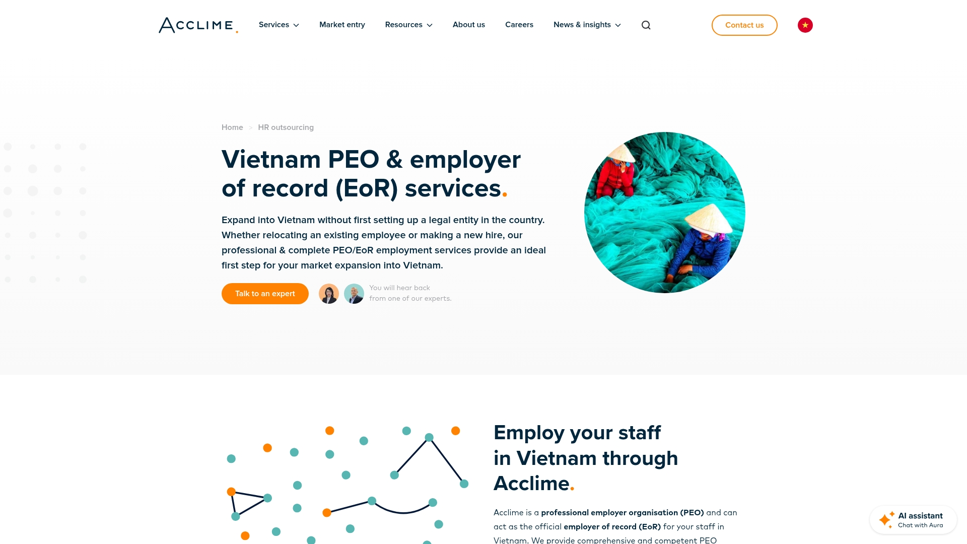 Acclime Vietnam Screenshot