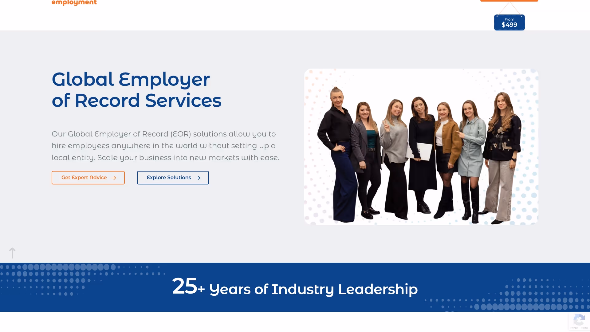 Express Global Employment Screenshot