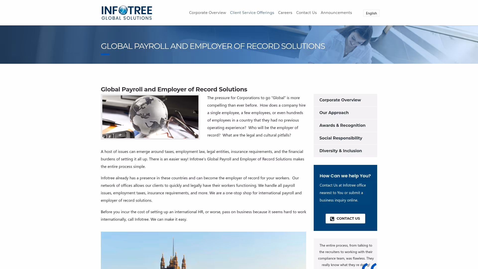 Infotree Global Solutions Screenshot