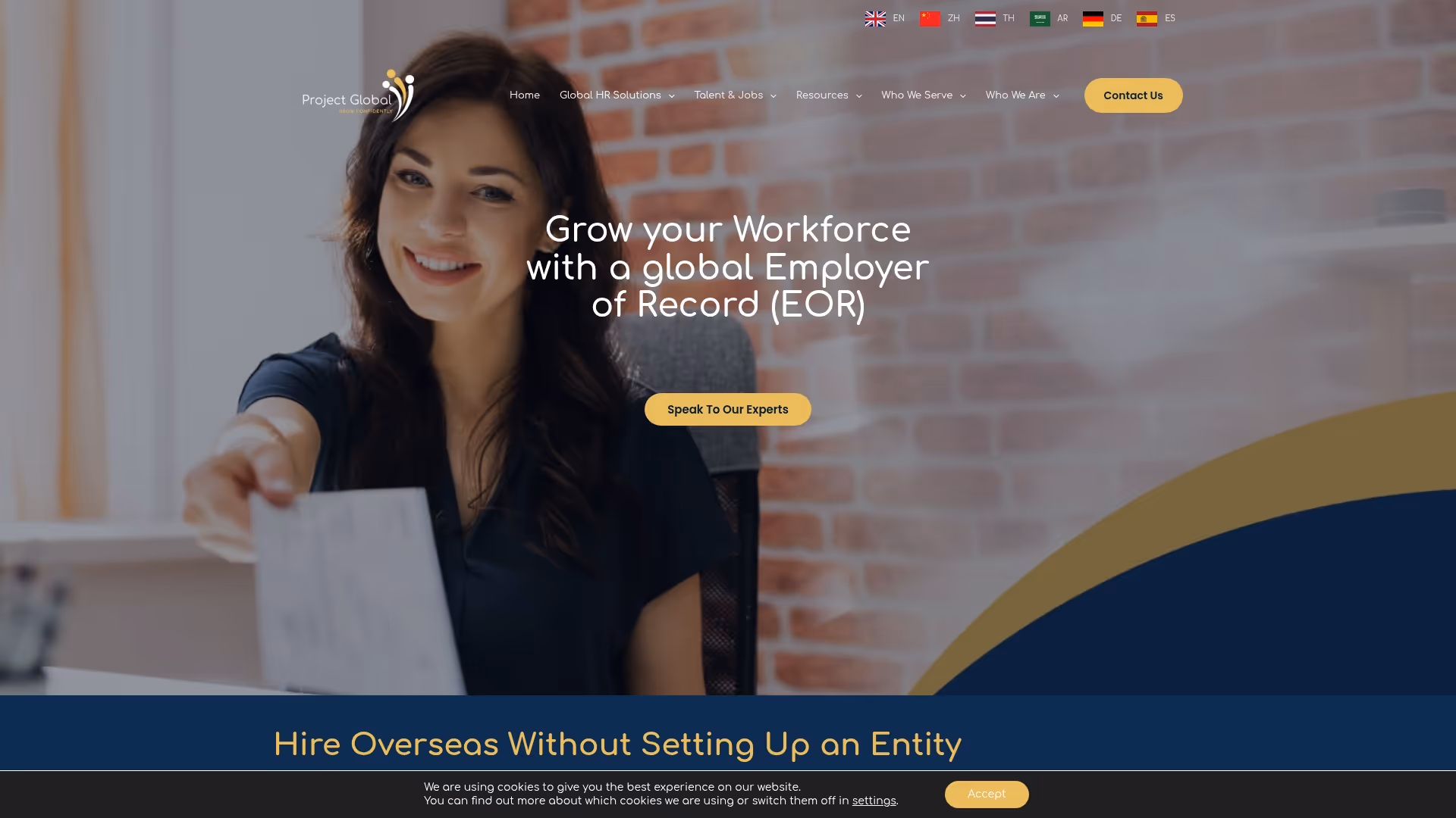 Project Global Screenshot