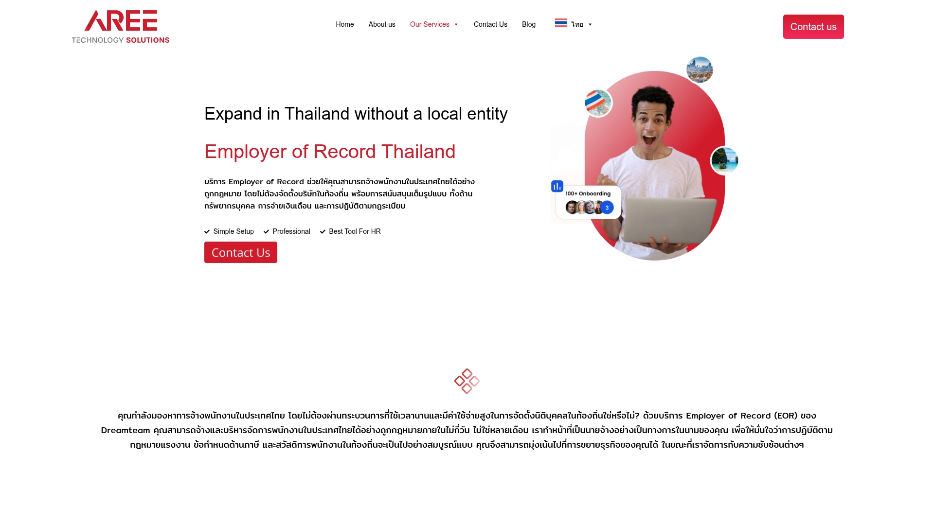 A.R.E.E. Technology Solutions Screenshot