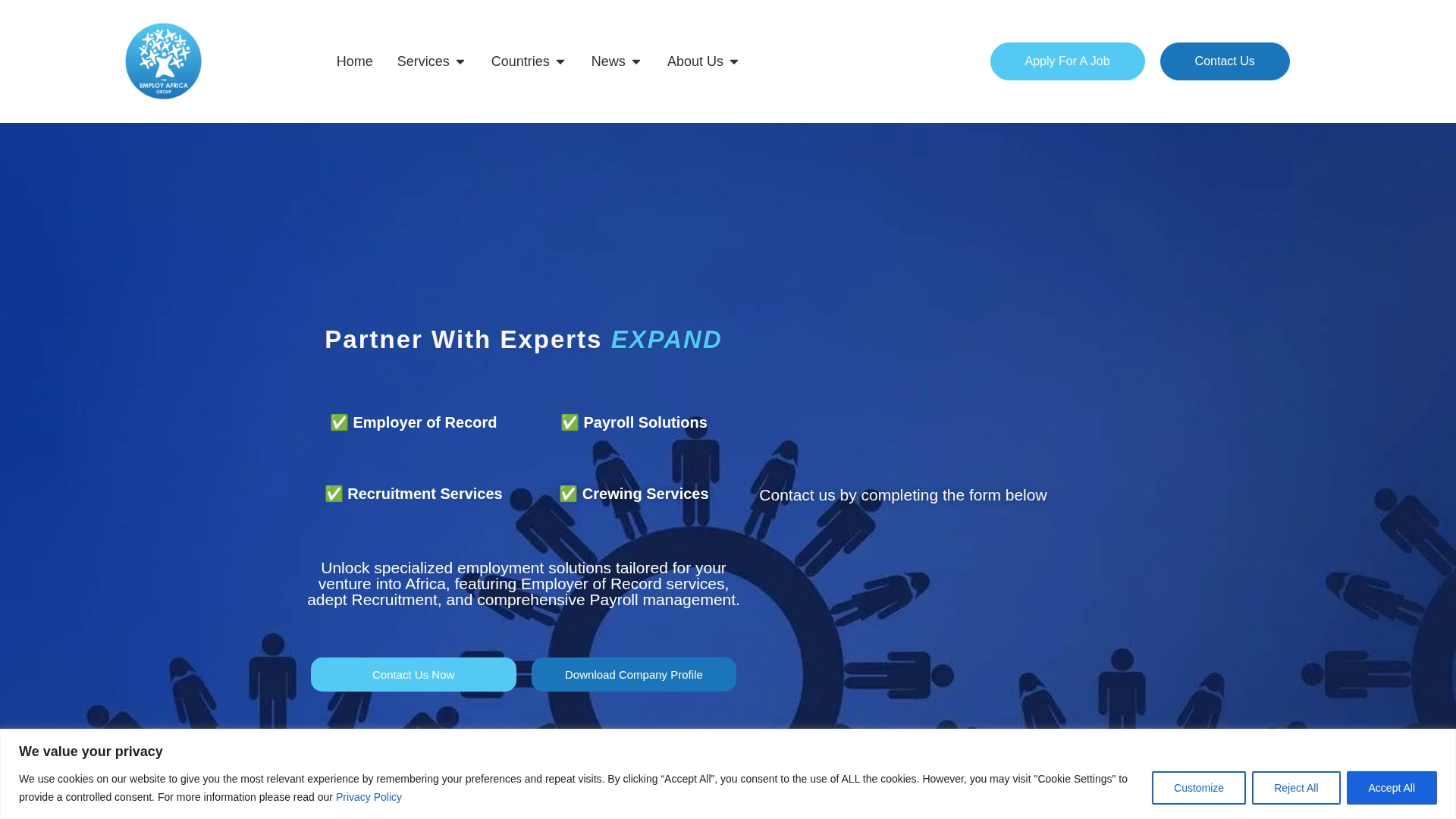 Employ Africa Screenshot