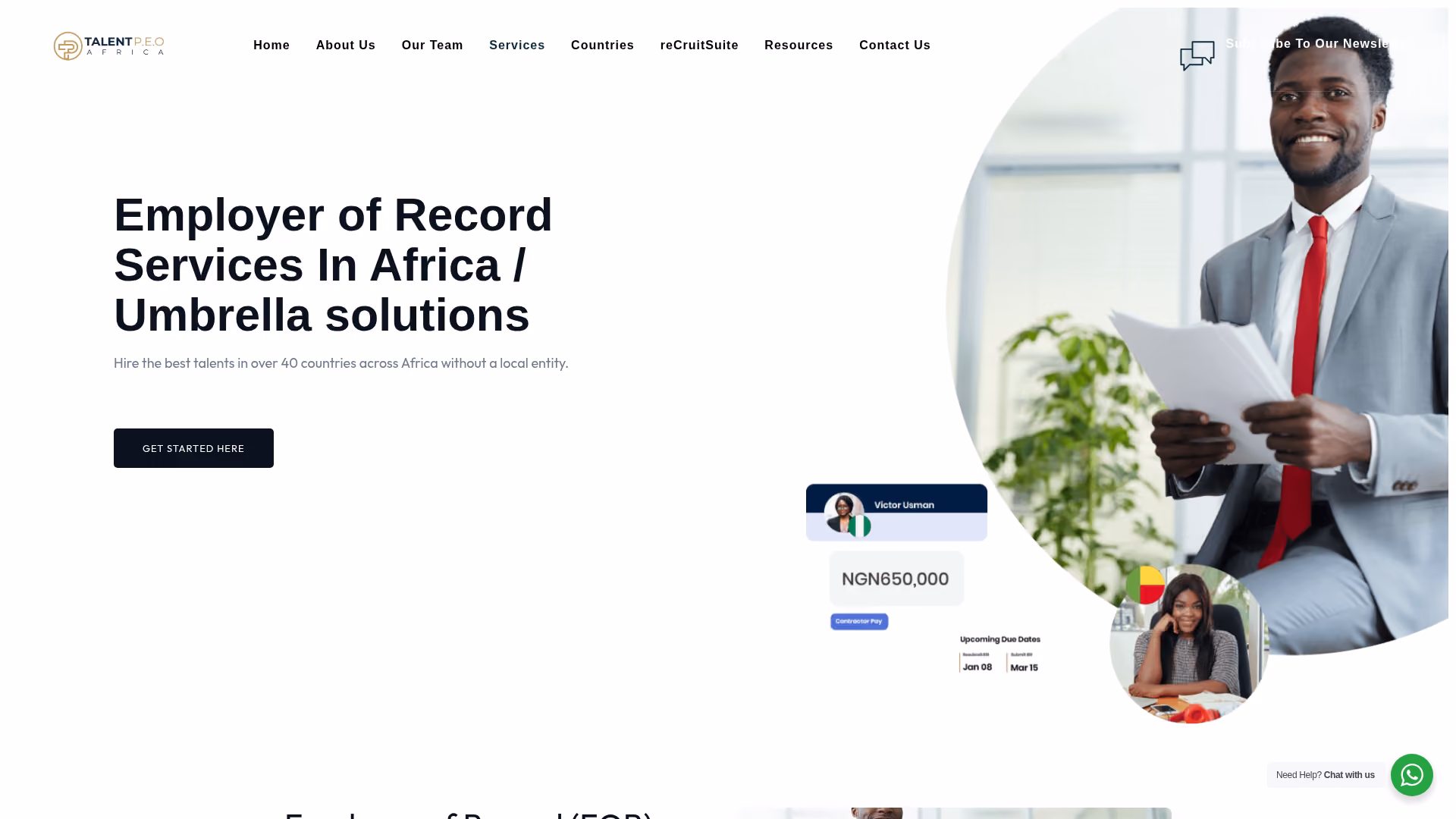 Talent PEO Africa Screenshot