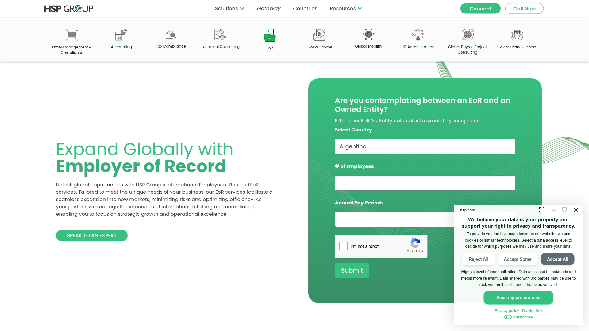 HSP Group Screenshot