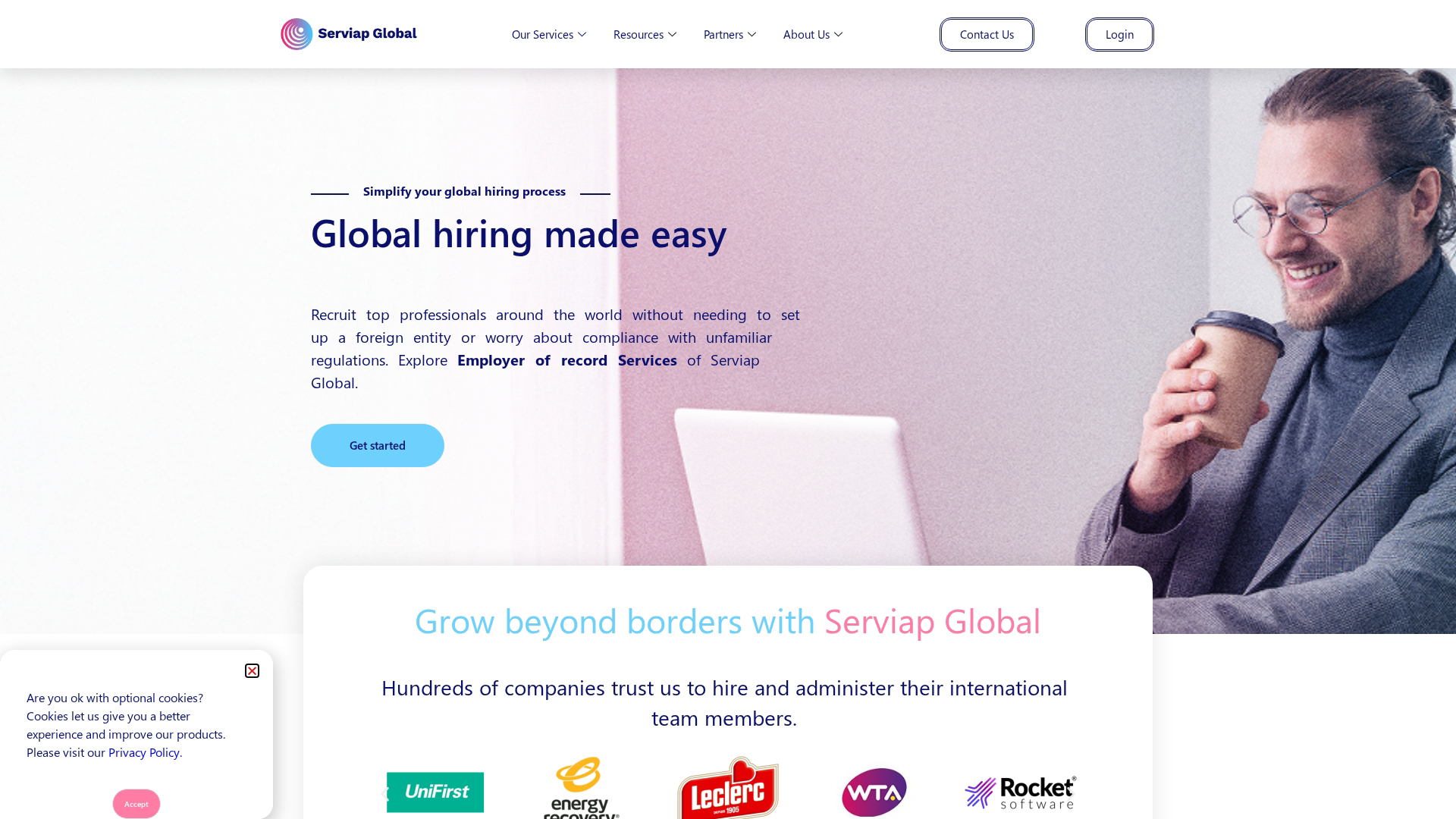 Serviap Global Screenshot