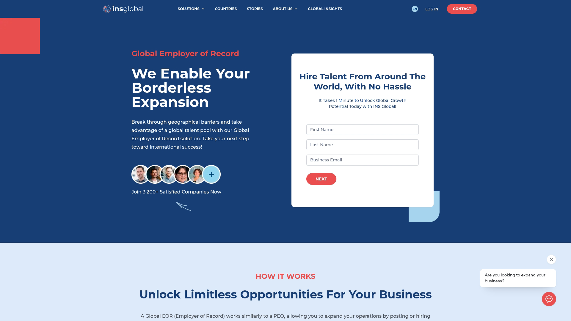 INS Global Screenshot