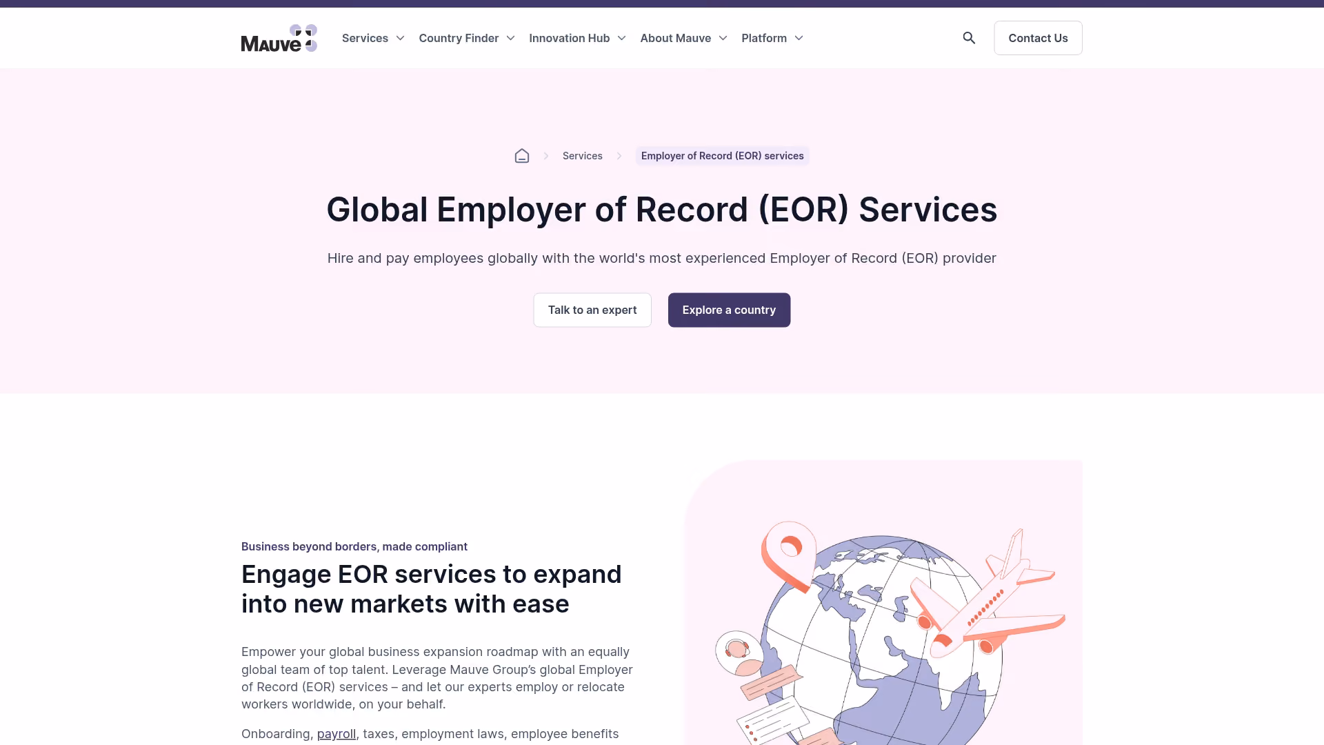 Mauve Group Screenshot