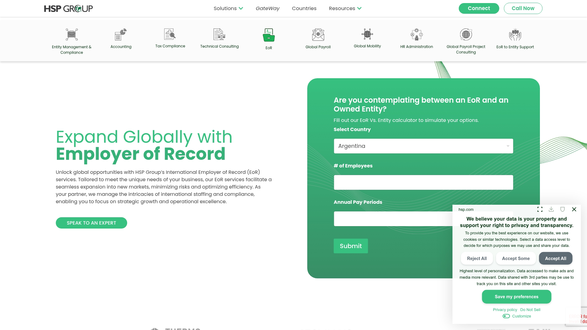 HSP Group Screenshot