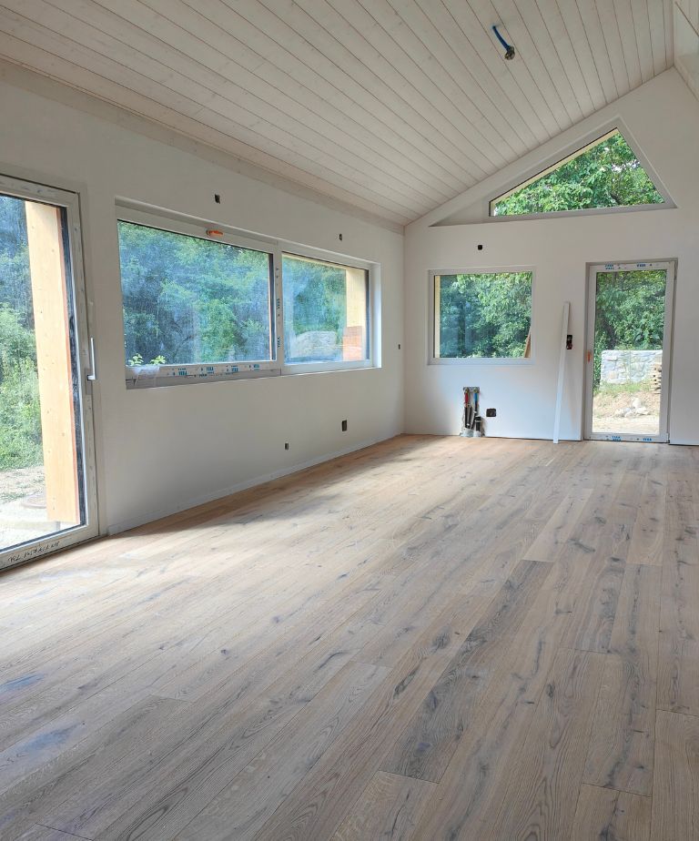 Parquet pour une Villa