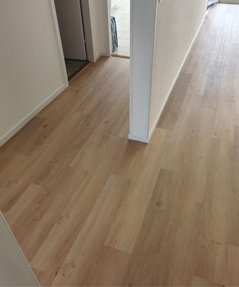 PVC imitation parquet pour une Villa