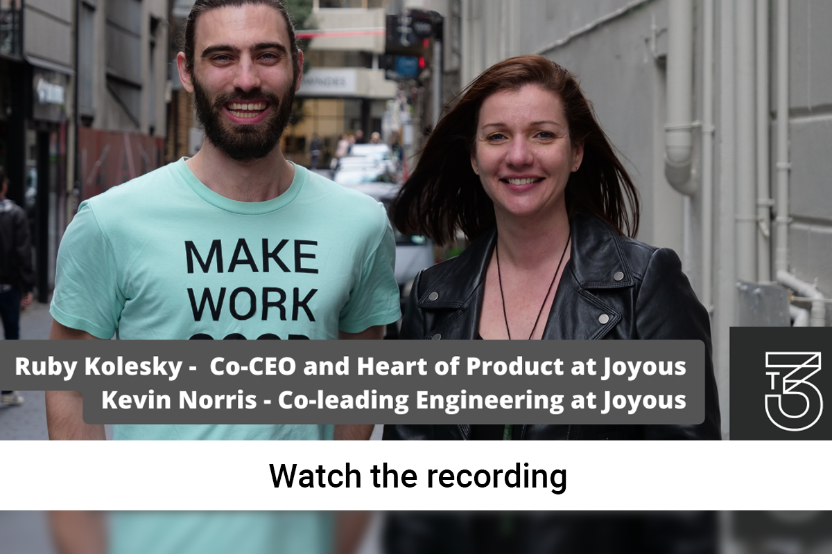 Territory 3: Joyfully for founders