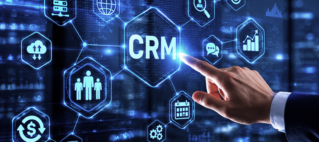 CRM-driven direct mail automation visualization