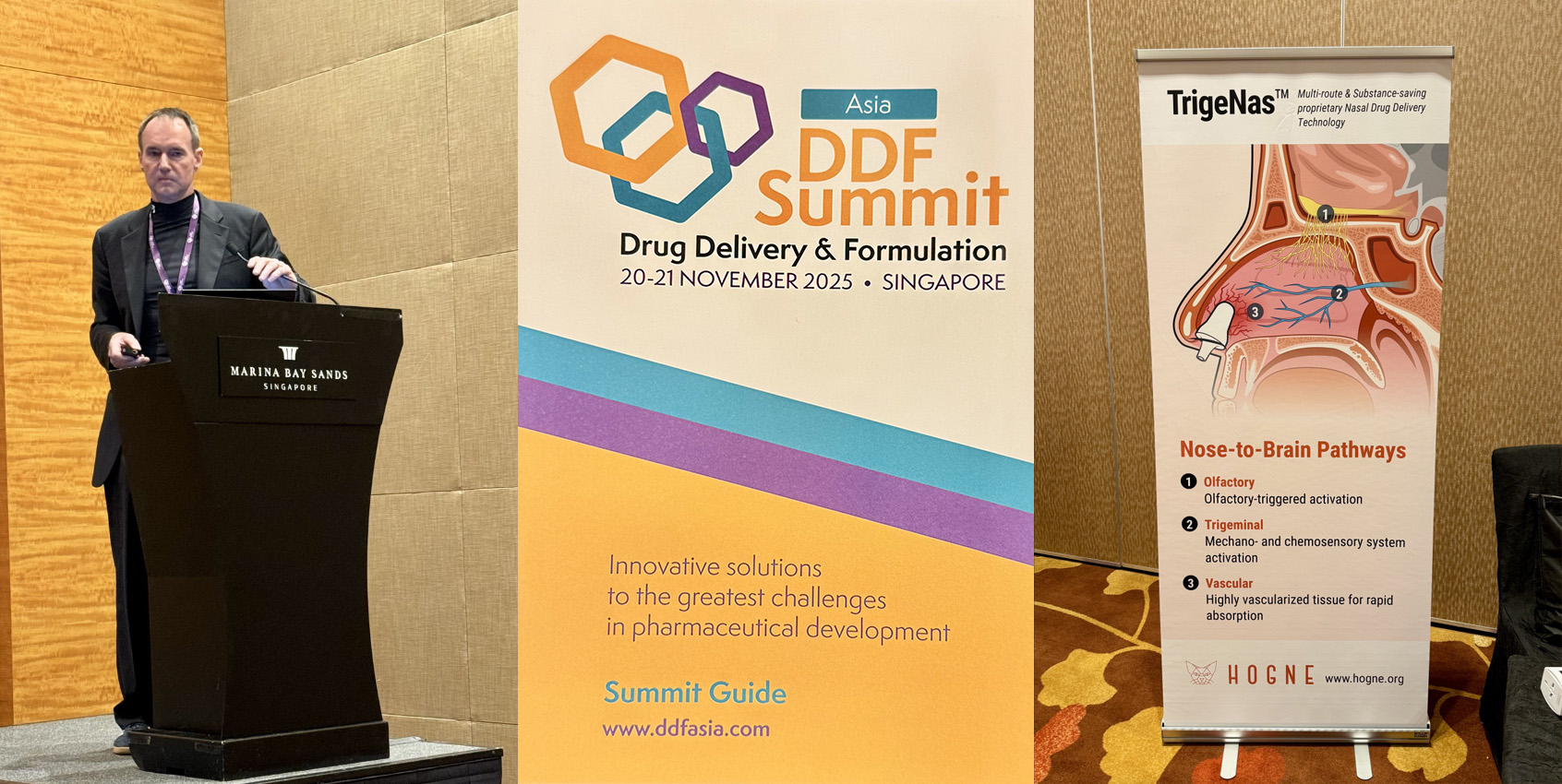 Hogne attended the Asia DDF Summit in Singapore