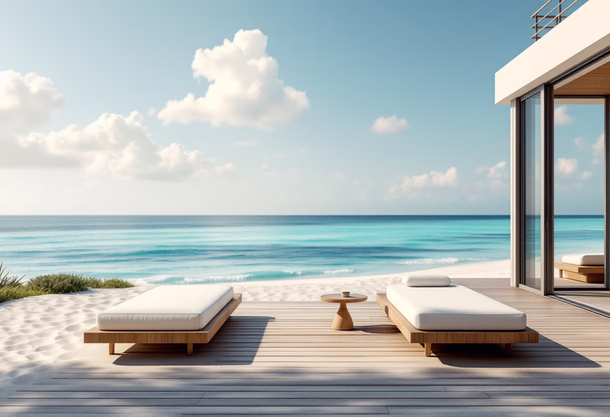 image of a luxury beach resort experience