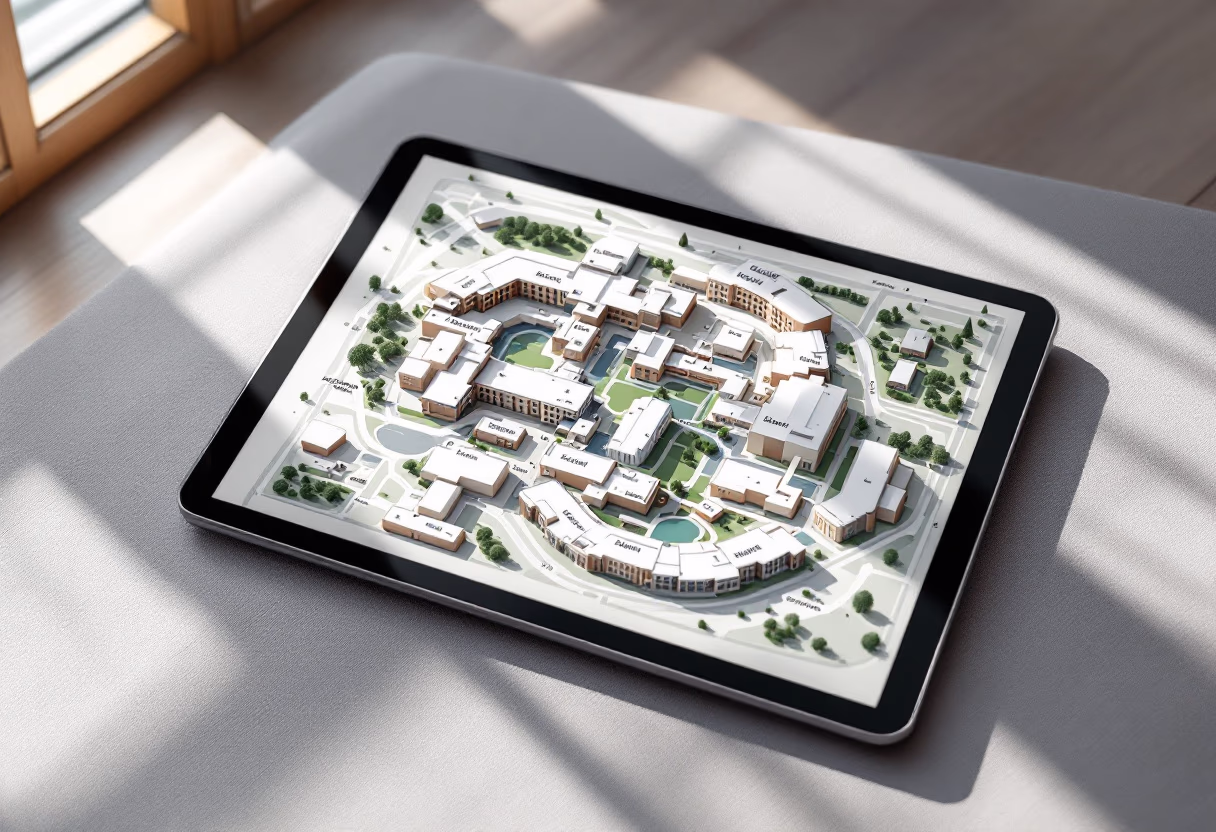 image of school map