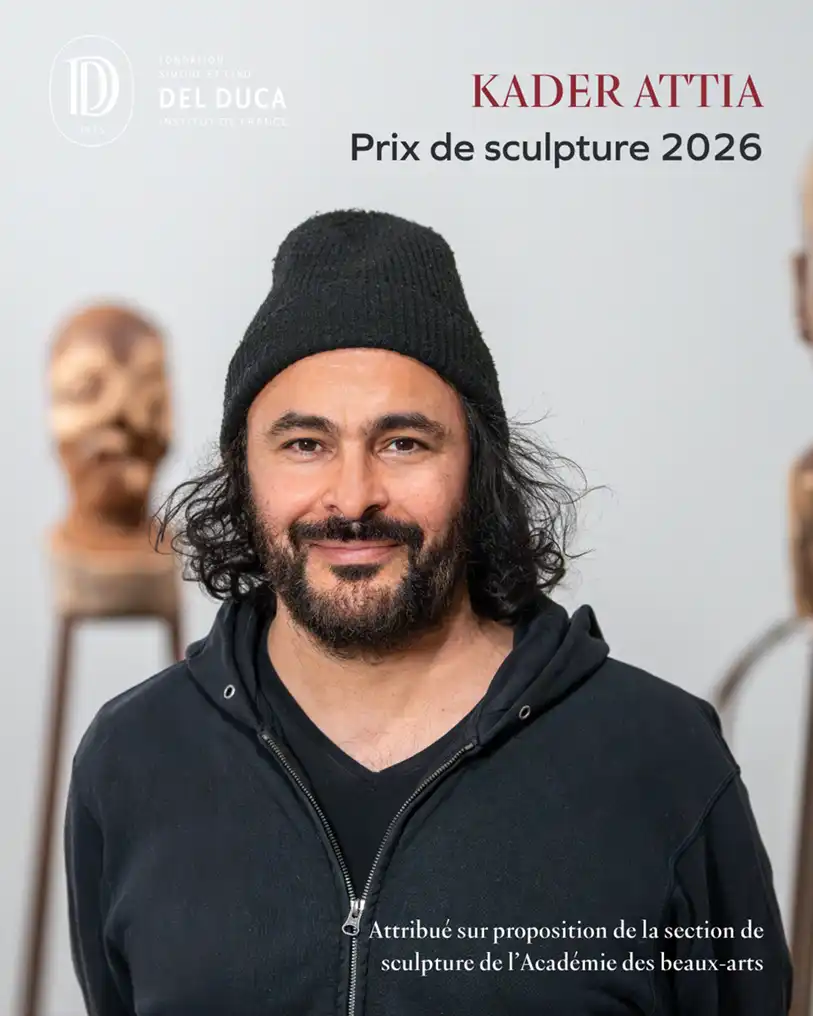 Kader Attia, prix de sculpture 2026 Fondation Del Duca