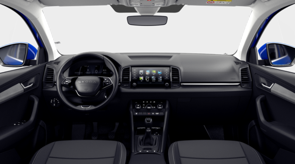 Loft (Stoffausstattung in Schwarz, Dachhimmel in Grau)