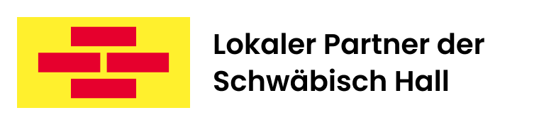 Abzeichen als Partner der Schwäbisch Hall