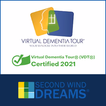 Virtual Dementia Tour Certified 2021 Badge