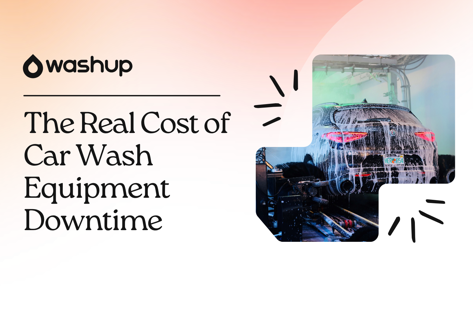 Car wash equipment downtime cost — WashUp blog