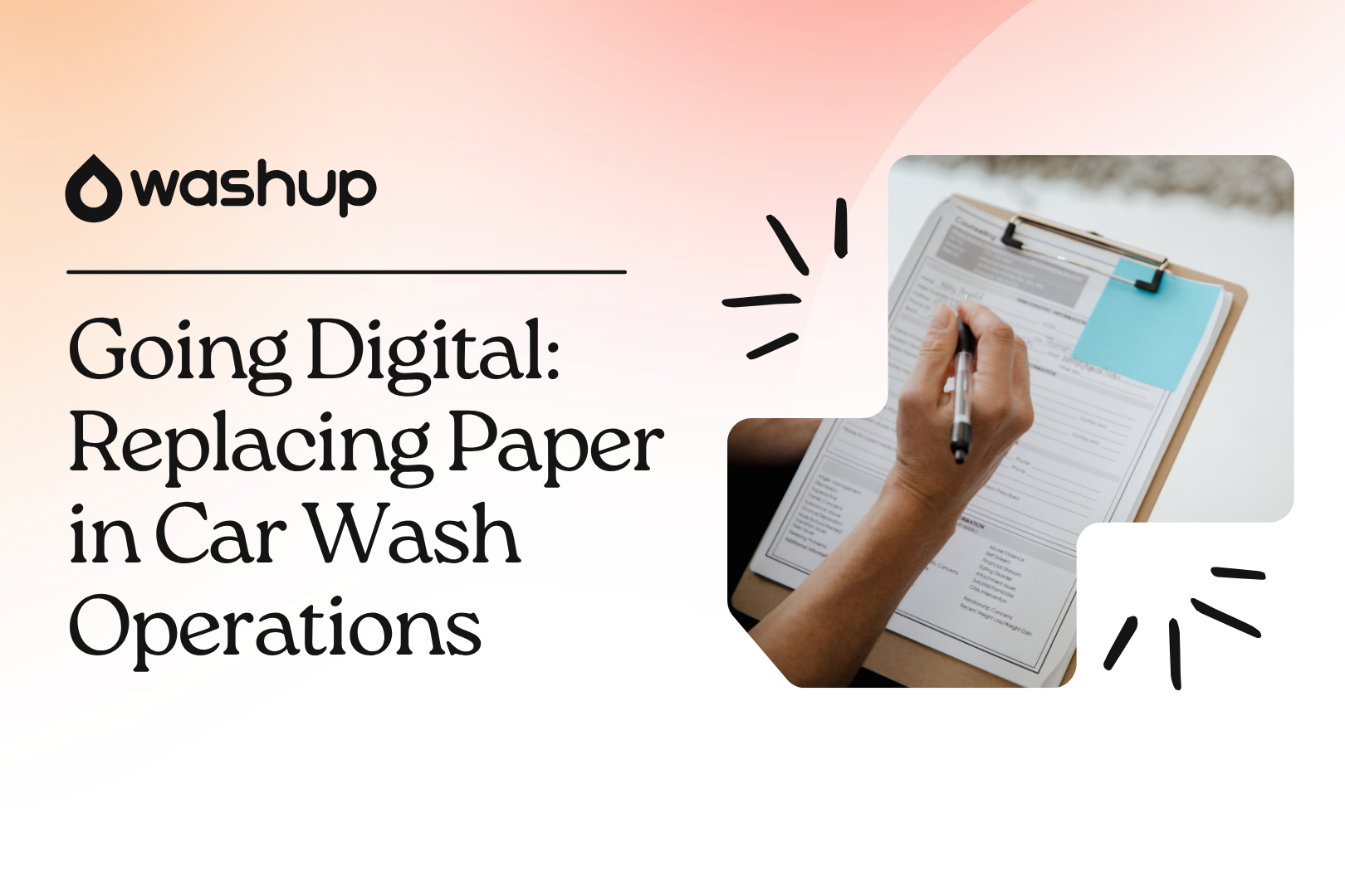 Digital car wash operations replacing paper checklists — WashUp blog