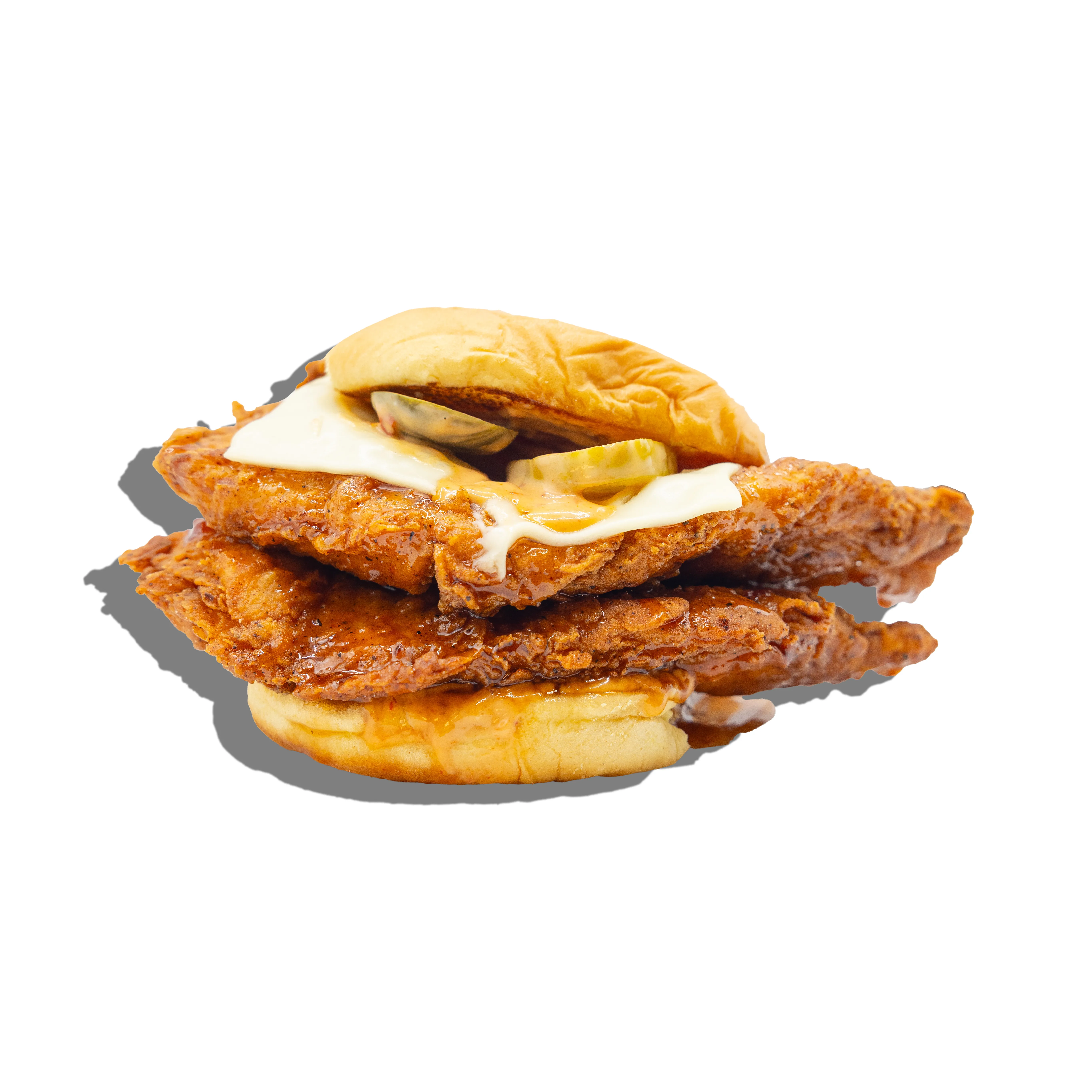 Deluxe Honey-Garlic Chick ’n Slider: