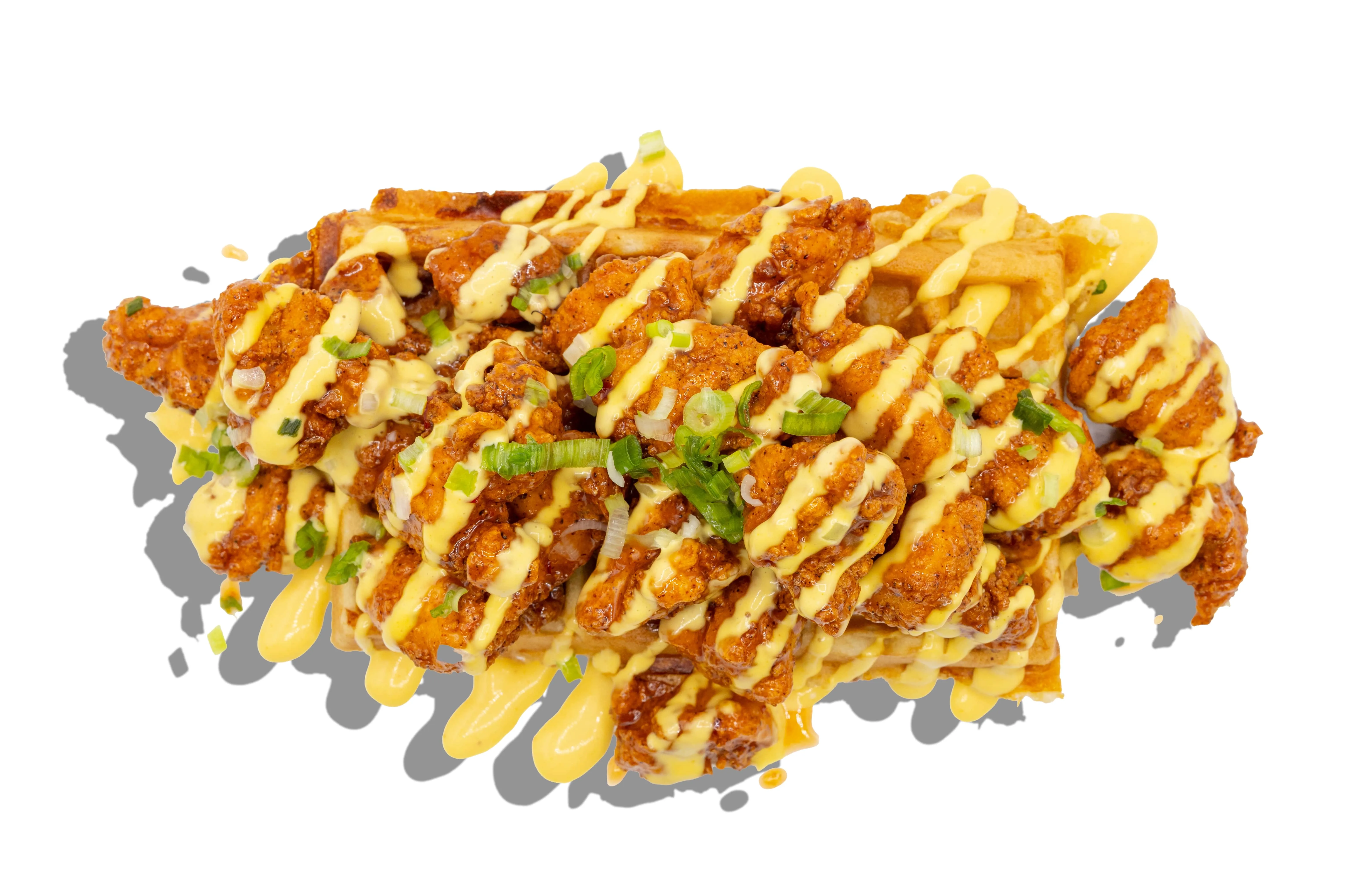 Mango-Habanero Chick ’n Waffle