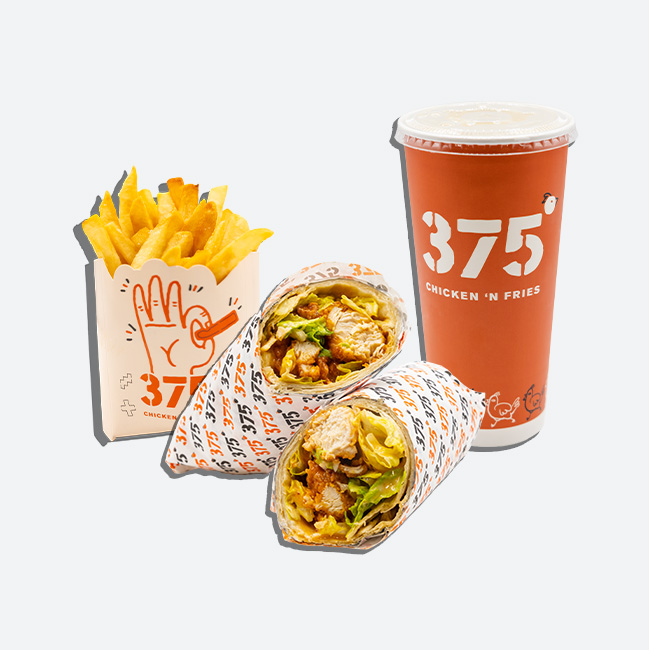Chick ’n Wrap Combo