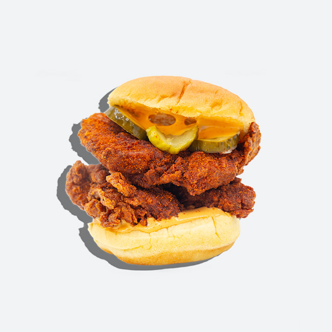 Deluxe Hot Chicken Chick ’n Slider