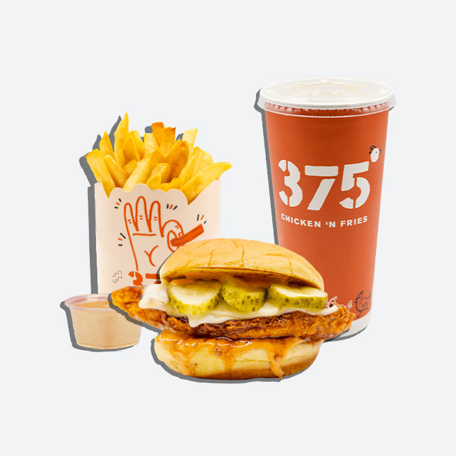 Single Chick 'n Slider Combo