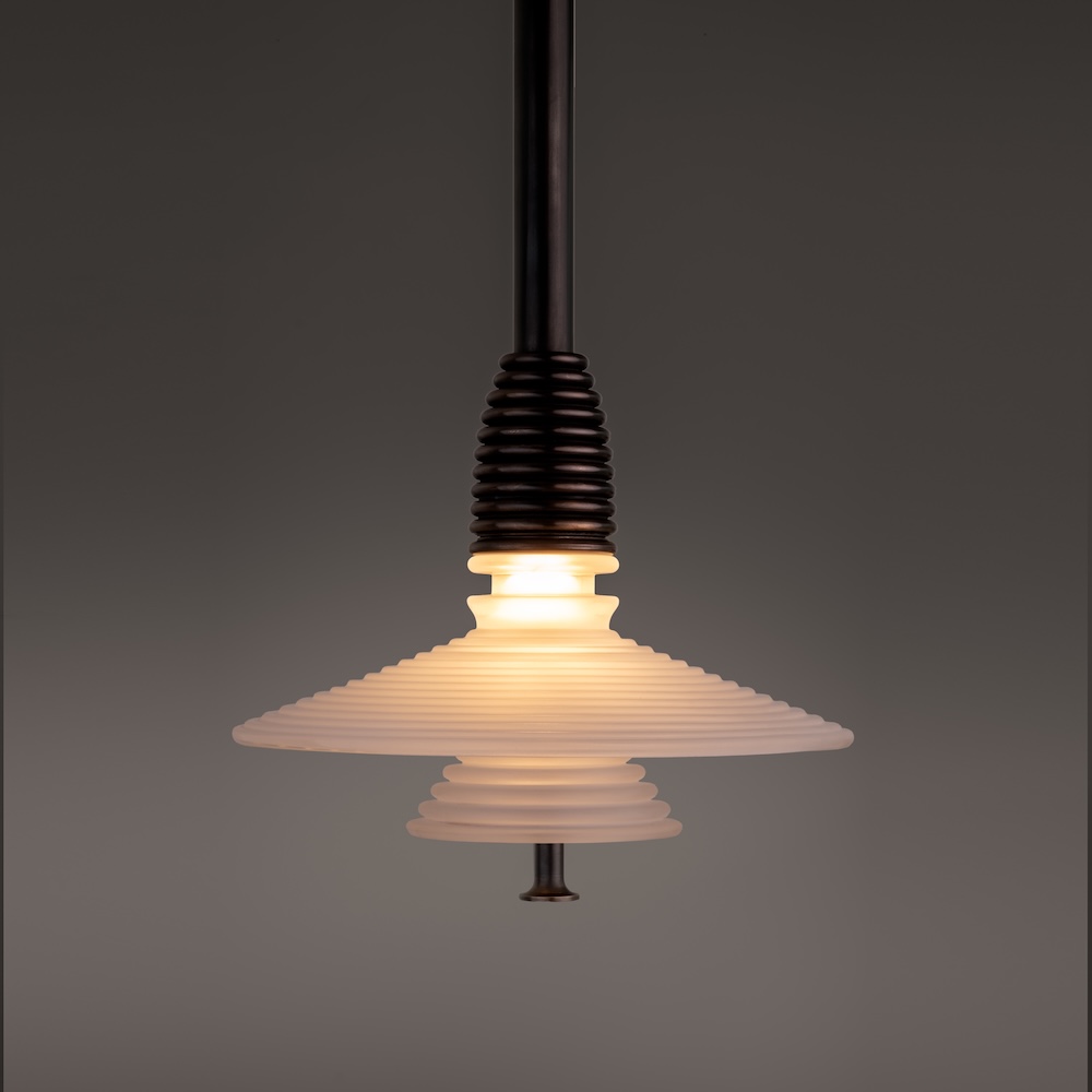 Insulator ‘Ab’ pendant, alternate view 3 - Carlyle Collective