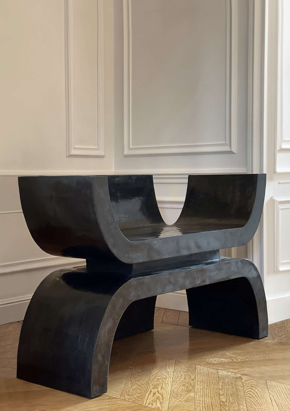 Kabuto bench, alternate view 7 - Carlyle Collective
