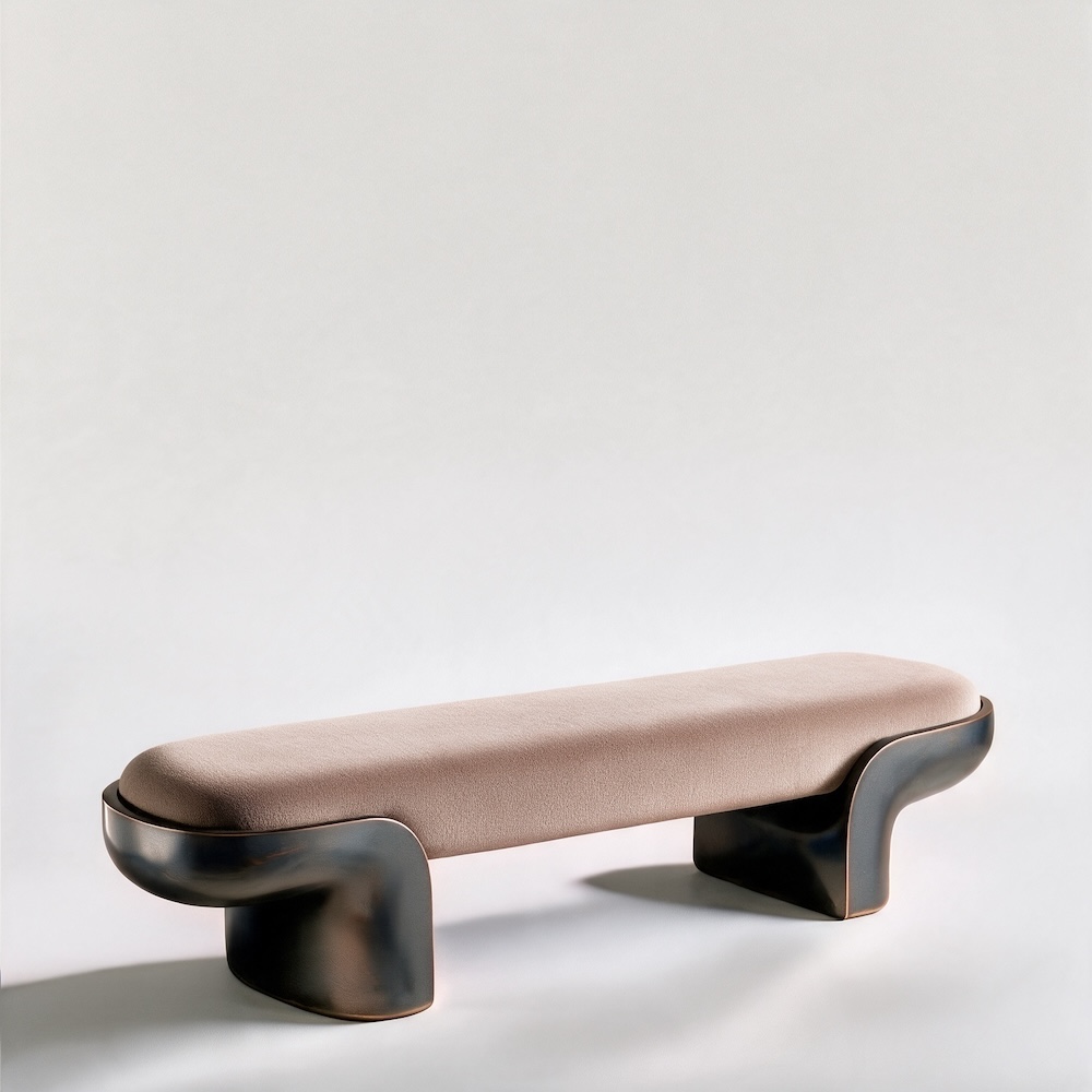 Jacque bench, alternate view 4 - Carlyle Collective