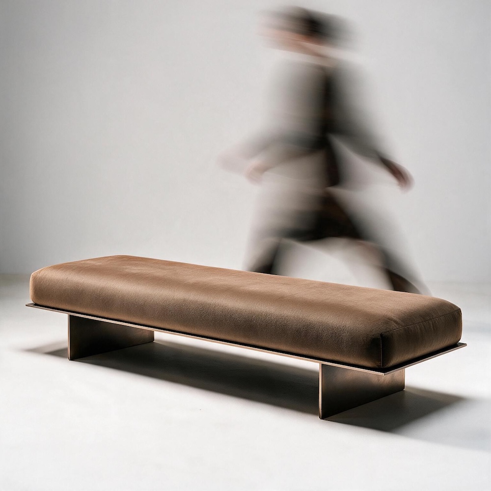 Rowan bench, alternate view 3 - Carlyle Collective