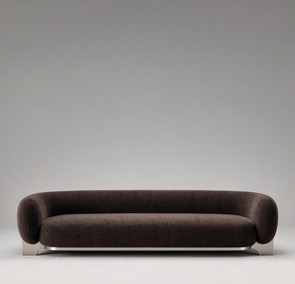 Vale sofa, front view - Carlyle Collective