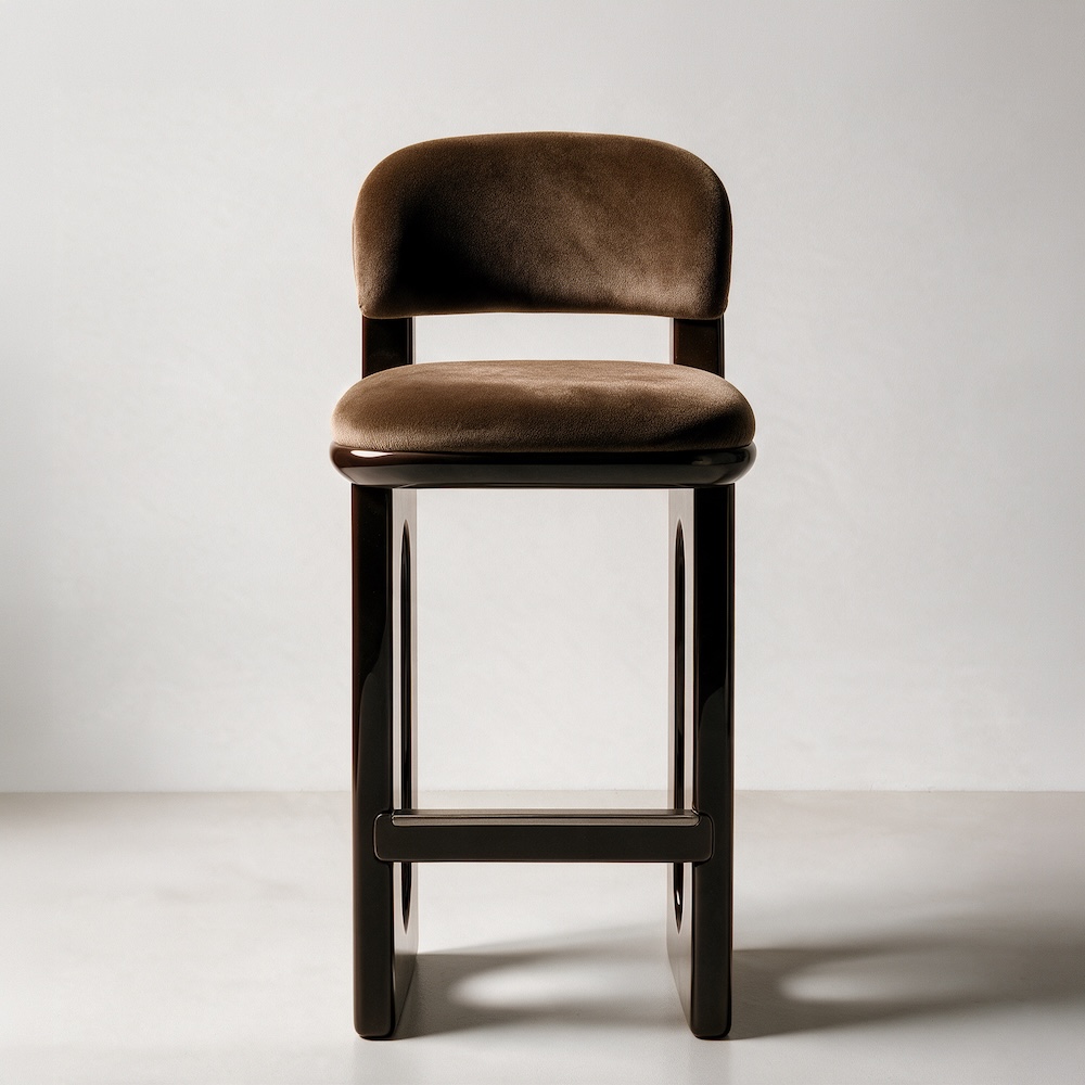 Sable stool, alternate view 2 - Carlyle Collective