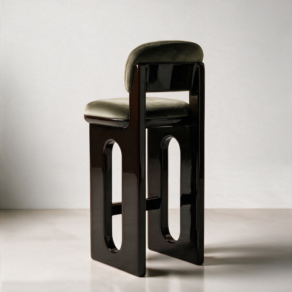 Sable stool, alternate view 4 - Carlyle Collective