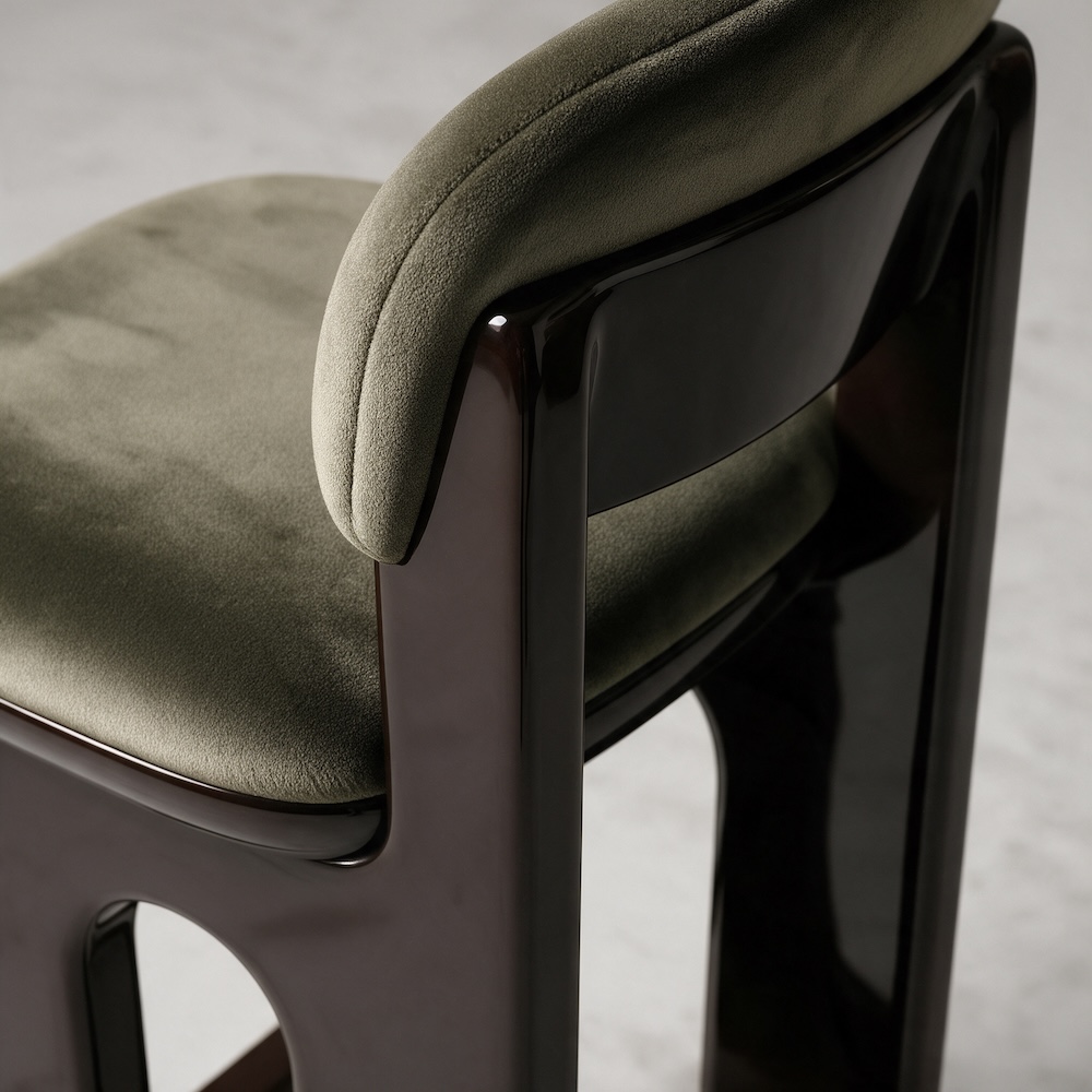 Sable stool, alternate view 6 - Carlyle Collective