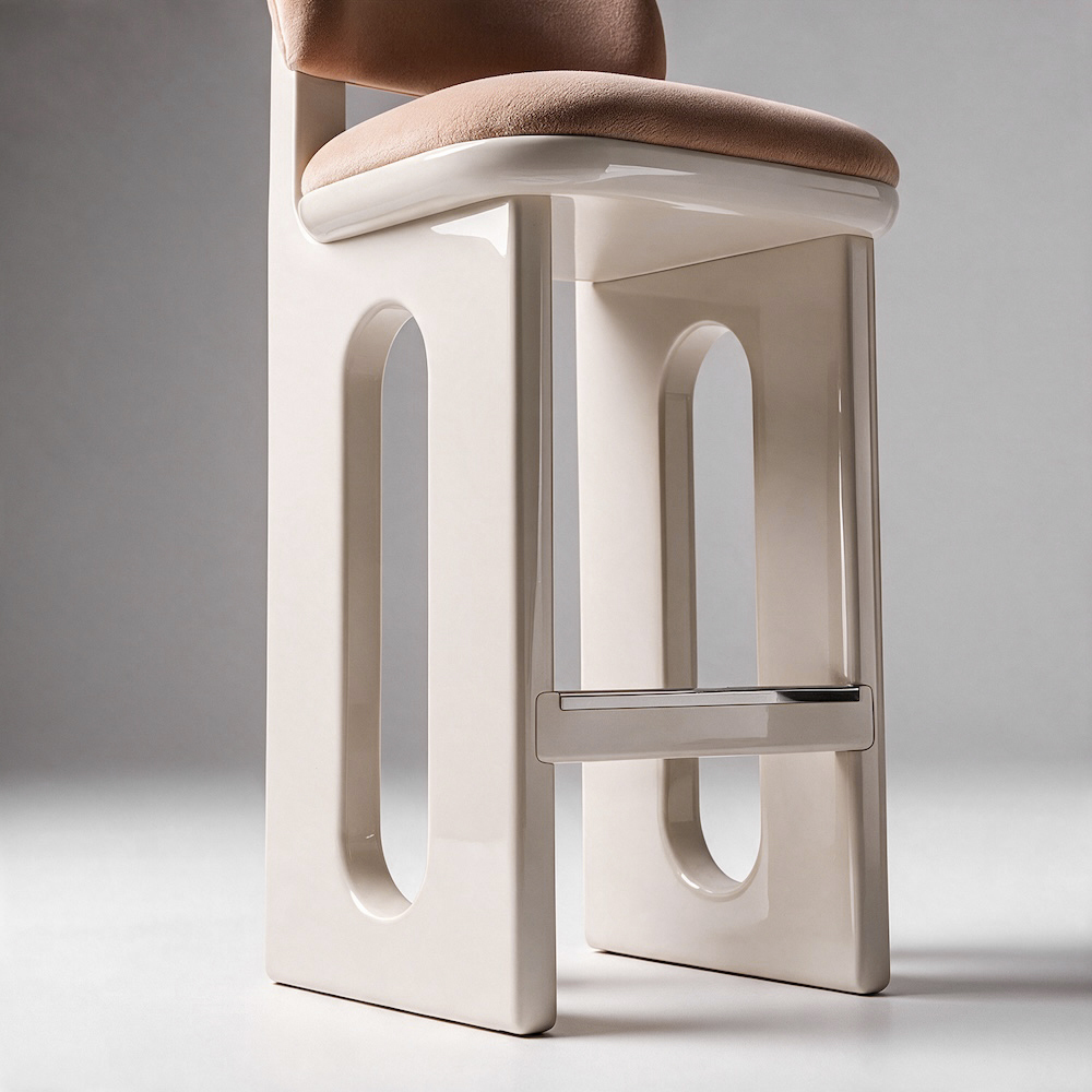 Sable stool, alternate view 10 - Carlyle Collective