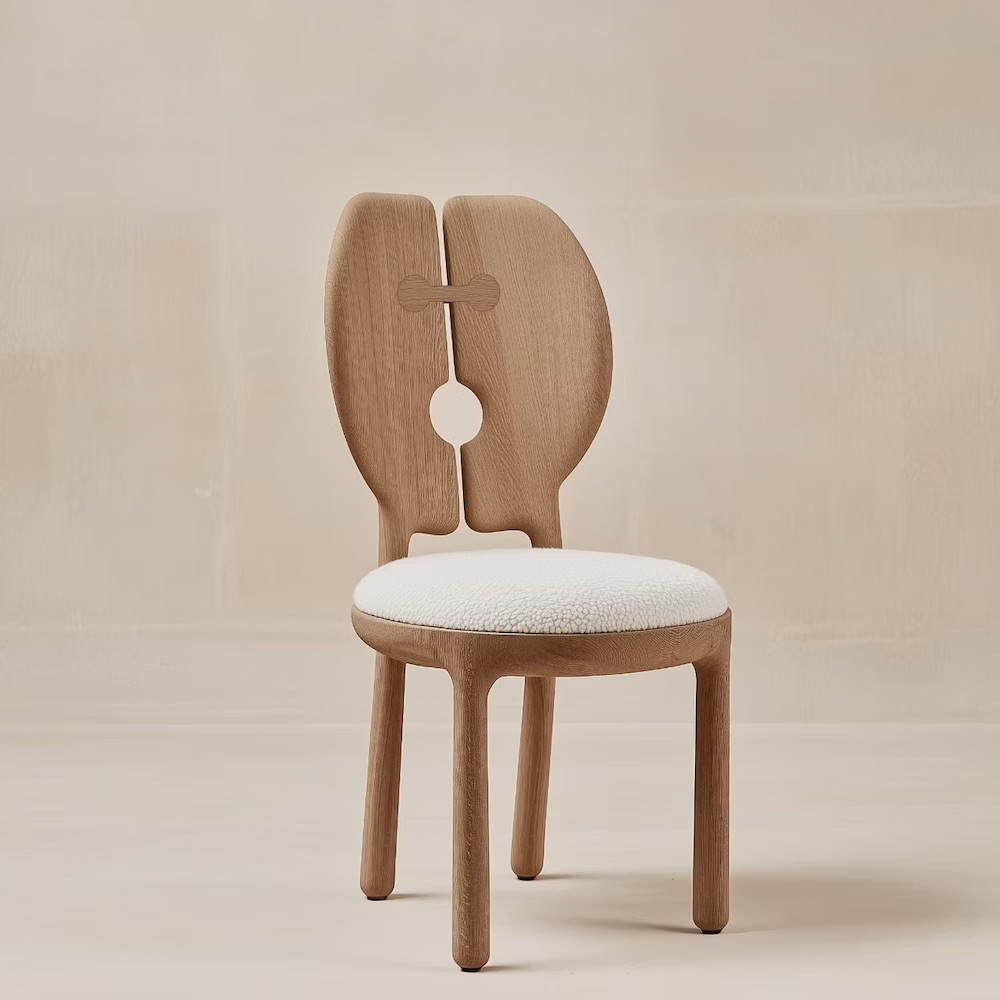 Jules & Jim dining chair, alternate view 3 - Carlyle Collective