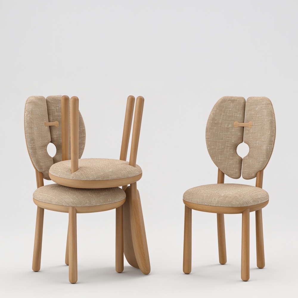 Jules & Jim dining chair, alternate view 4 - Carlyle Collective