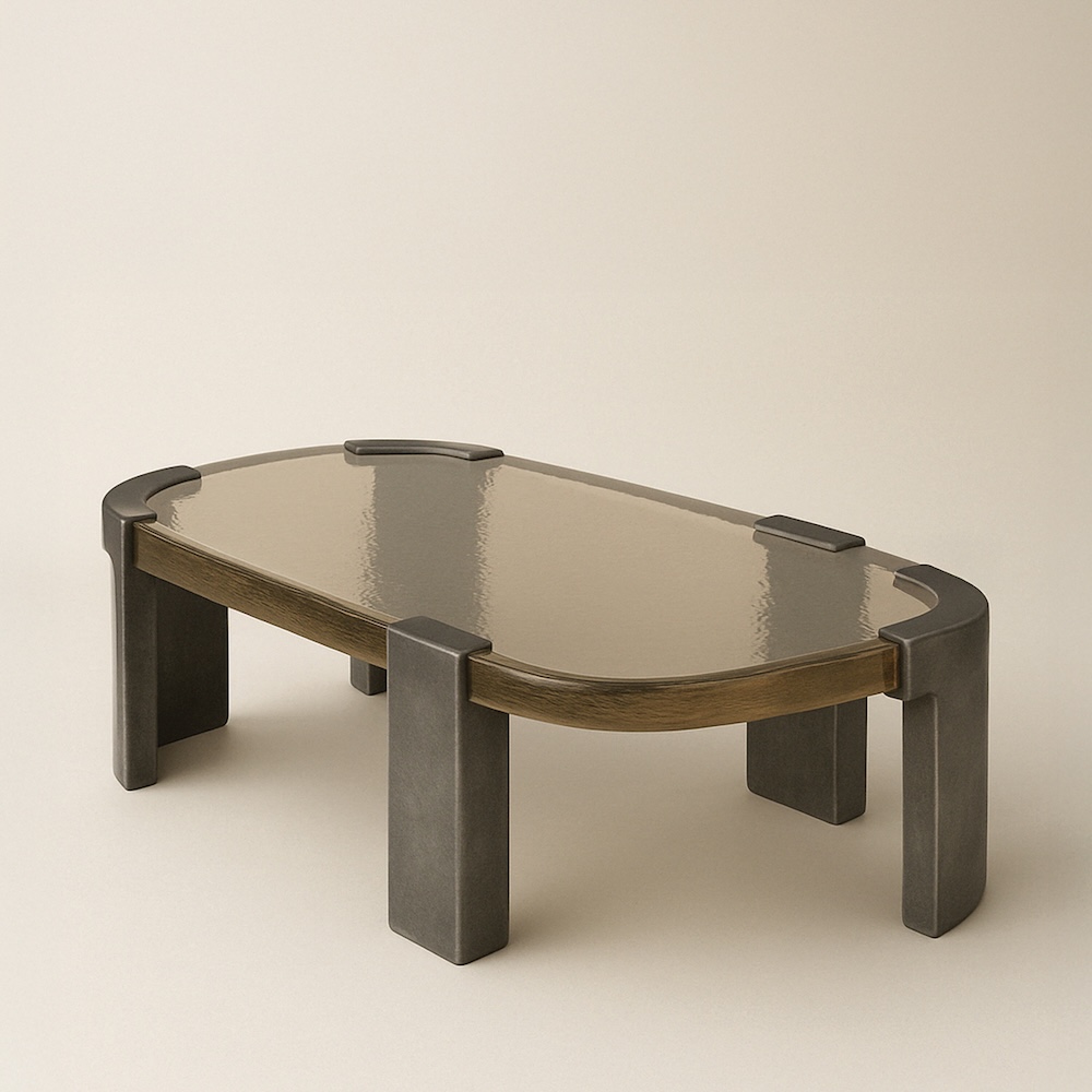 Lirra coffee table, alternate view 3 - Carlyle Collective