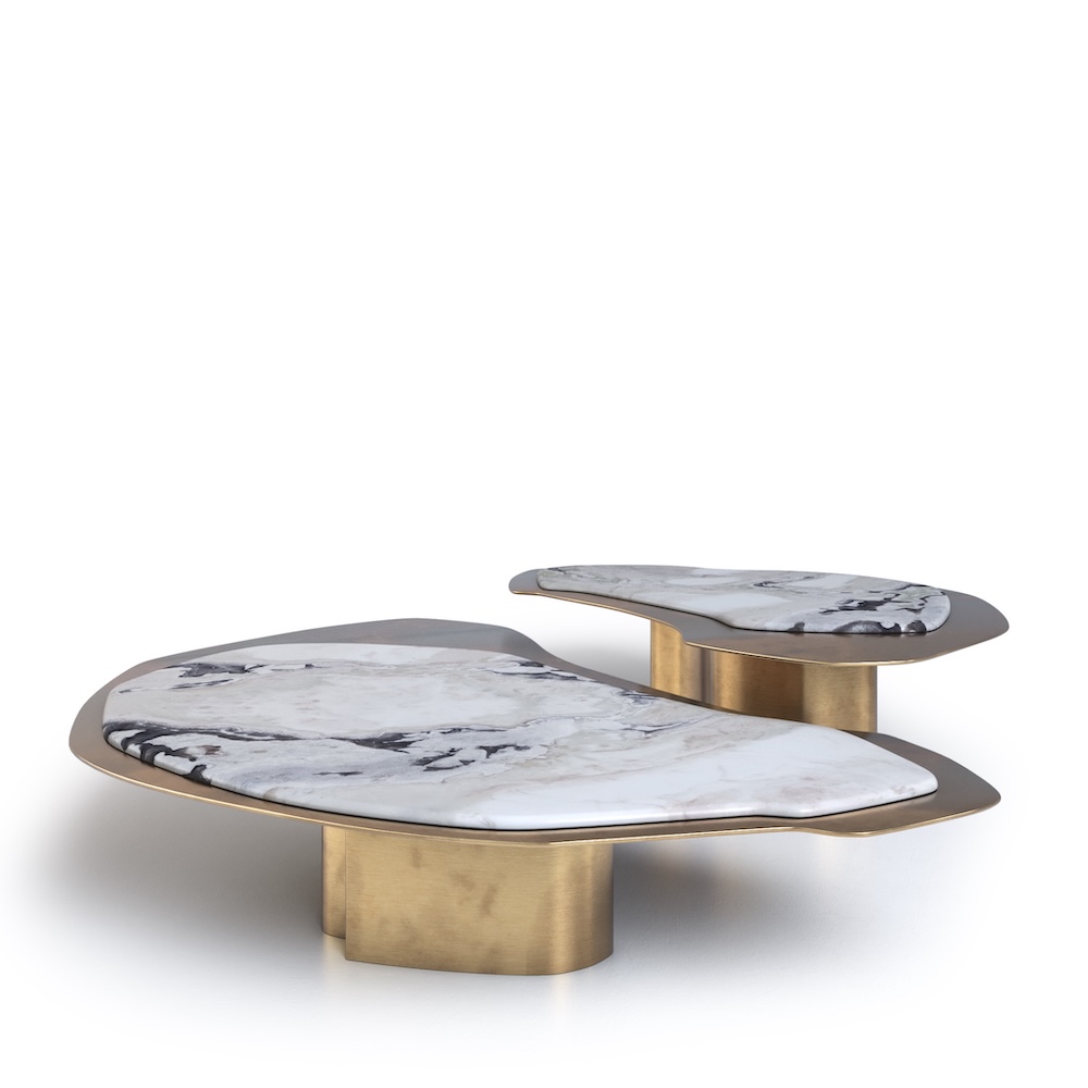 Oyster Set coffee table, alternate view 4 - Carlyle Collective
