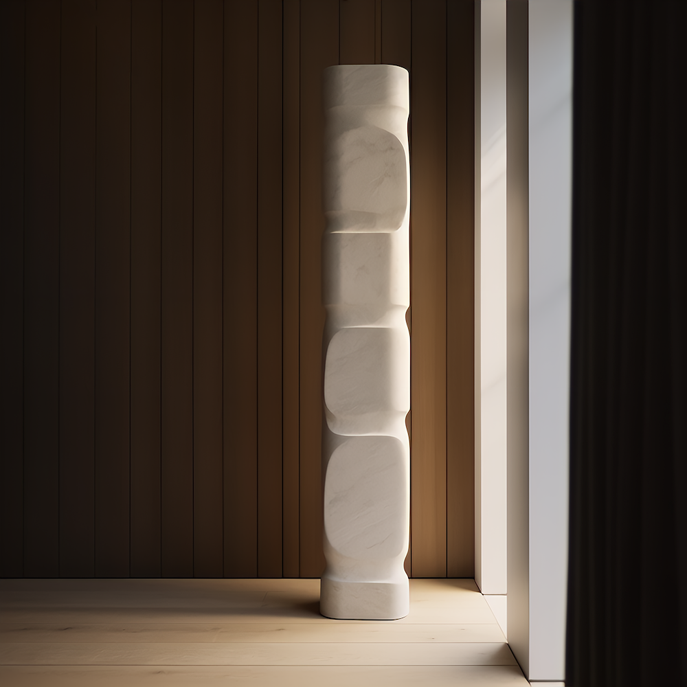 First Light totem, alternate view 2 - Carlyle Collective