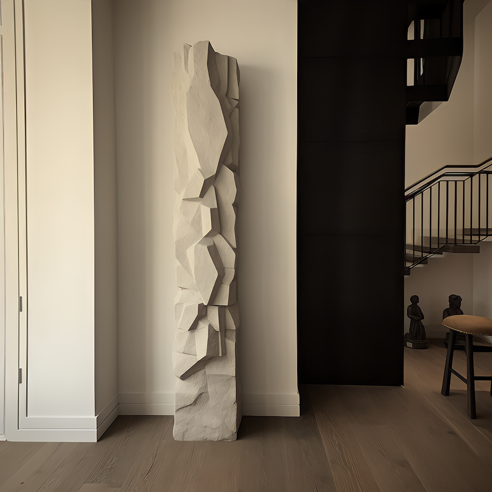 Construct totem, alternate view 2 - Carlyle Collective