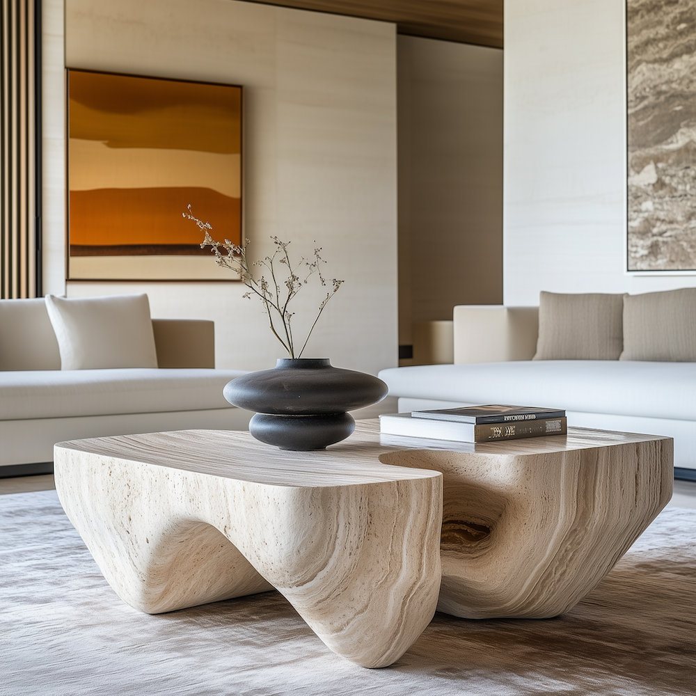 Canyon coffee table, alternate view 2 - Carlyle Collective