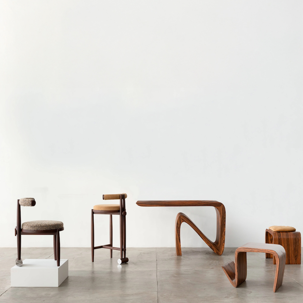 Mini Mel stool, alternate view 15 - Carlyle Collective