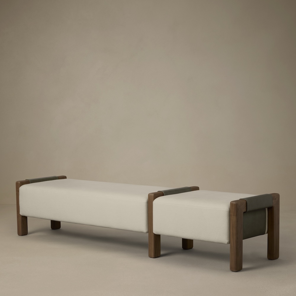 Saddle bench, alternate view 6 - Carlyle Collective