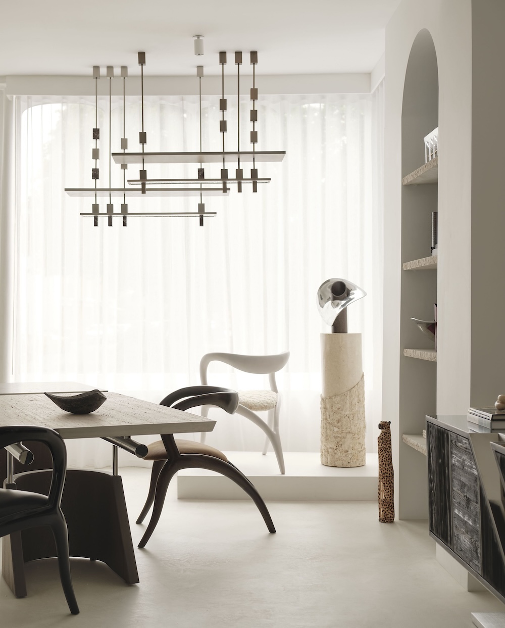 Borris suspension, styled interior view - Carlyle Collective