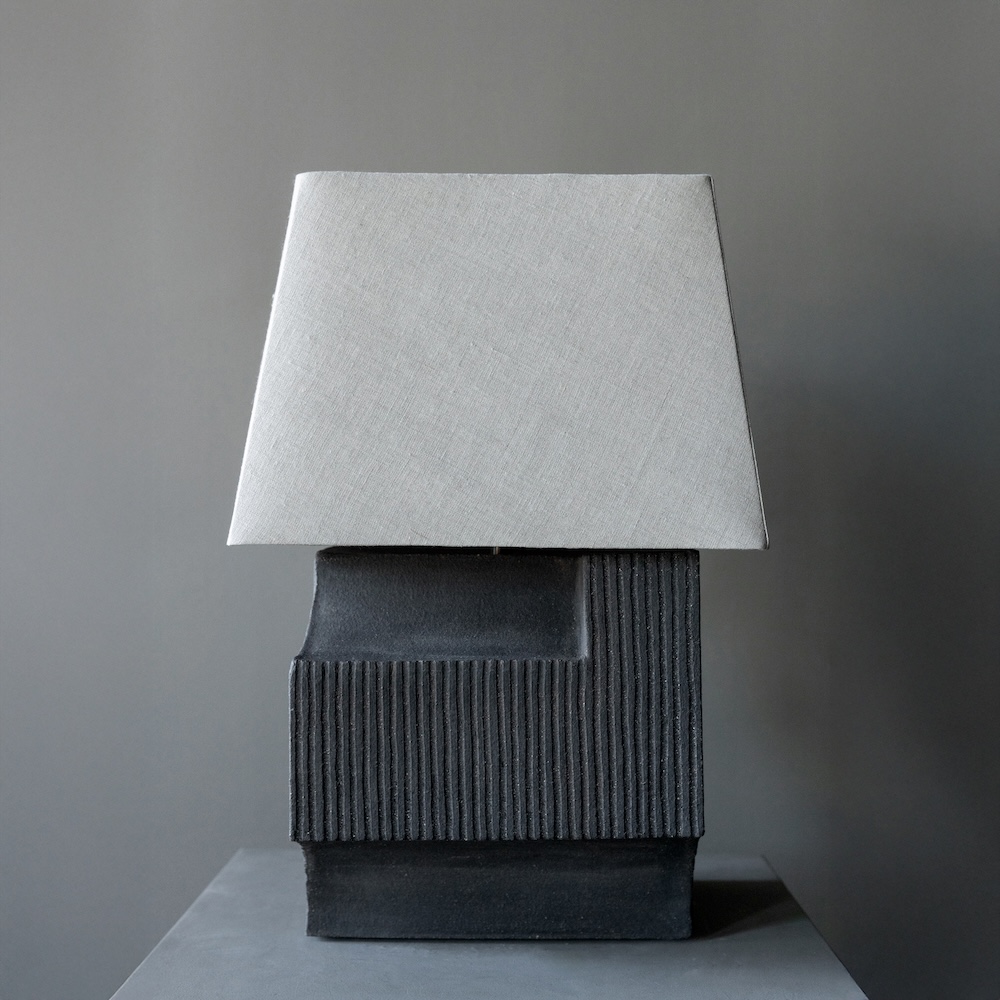 Akune Ceramic Ii table lamp, alternate view 2 - Carlyle Collective